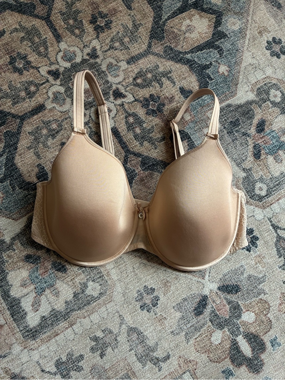 Chantelle Sublime Convertible Spacer underwire Bra in beige size 38DD